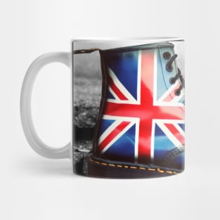 Union Jack Flag Doc Martens boots Mug